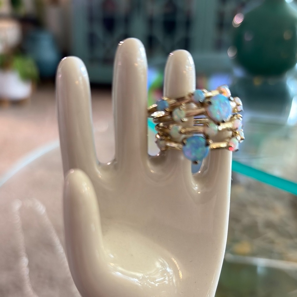 Opal Stacking Ring - image 1